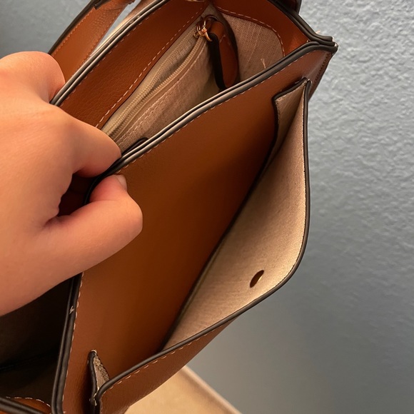 Brown Ringed Saddle Bag - Picture 6 of 7